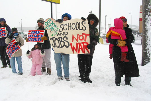 schools not war