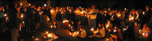 Candlelight Vigil for Peace