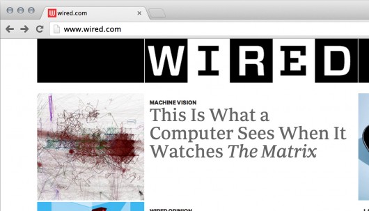Computers Watching Movies on the front page of Wired