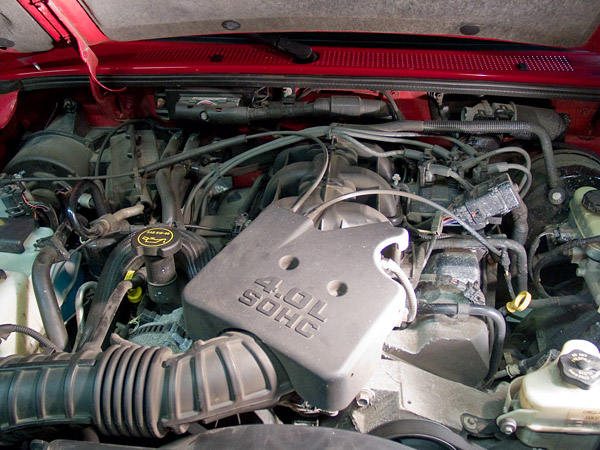 1999 Ford explorer engine removal