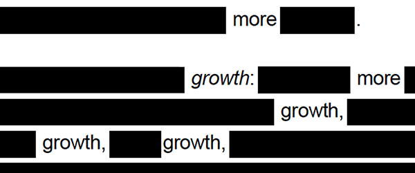 Andreessen’s Techno-Optimist Manifesto as Redaction Poetry