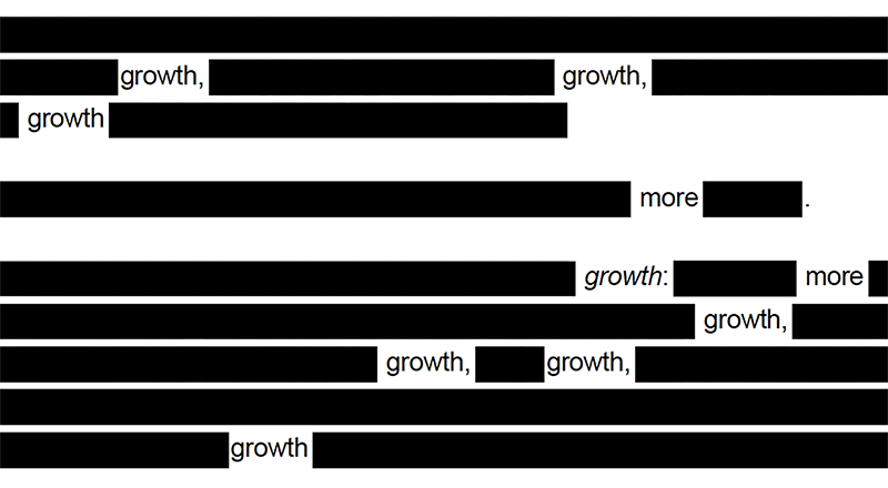 Andreessen’s Techno-Optimist Manifesto as Redaction Poetry